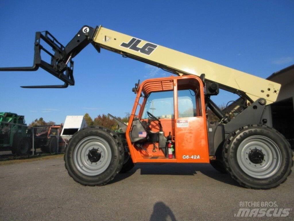 JLG G6-42A Statyba - Kita