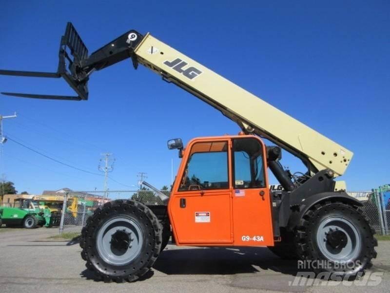 JLG G9-43A Statyba - Kita