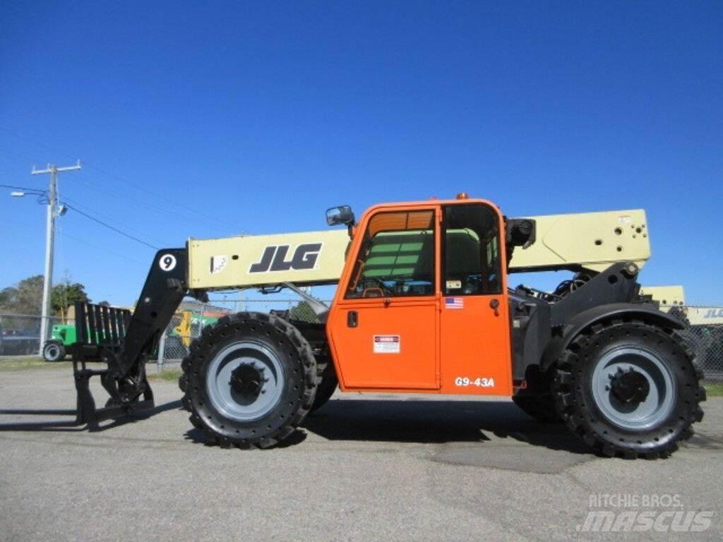 JLG G9-43A Statyba - Kita