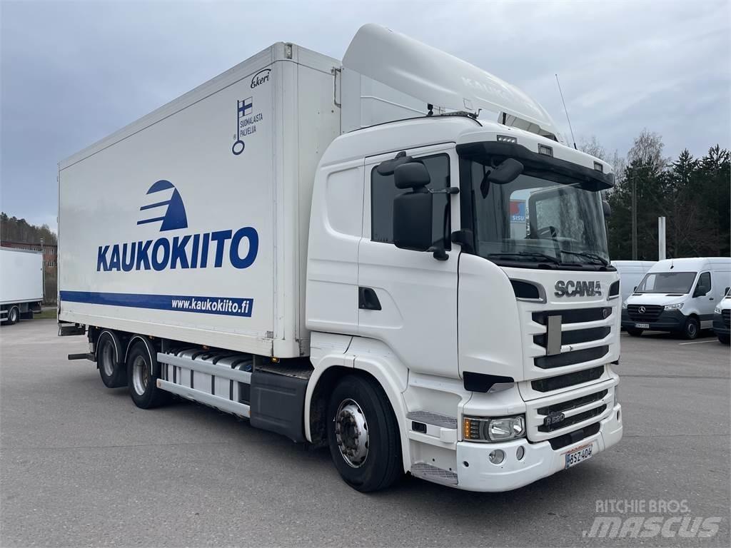 Scania R520 Sunkvežimiai su dengtu kėbulu