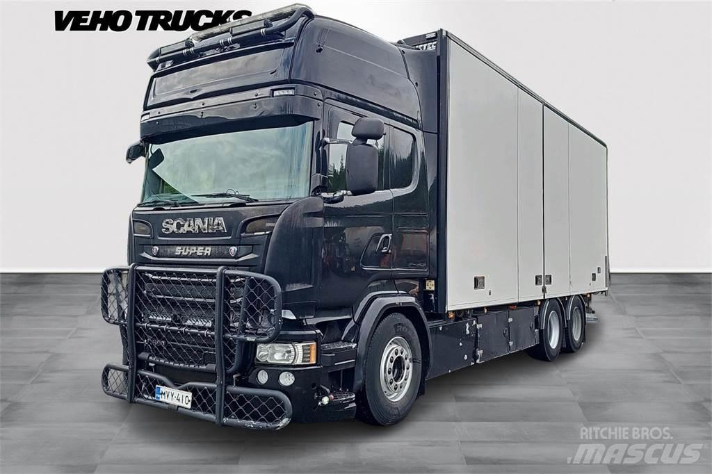 Scania R580 Sunkvežimiai su dengtu kėbulu
