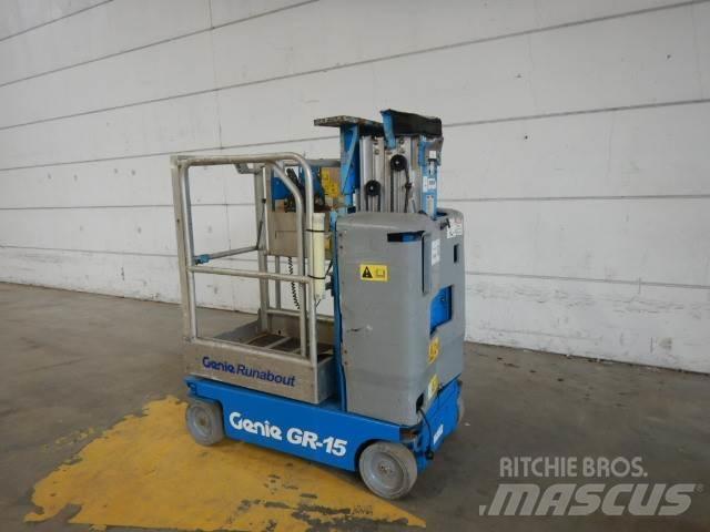 Genie GR15 Vertikalūs stiebiniai keltuvai