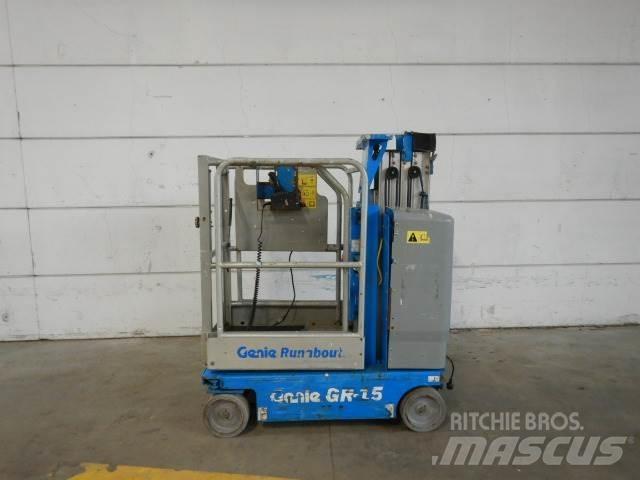 Genie GR15 Vertikalūs stiebiniai keltuvai