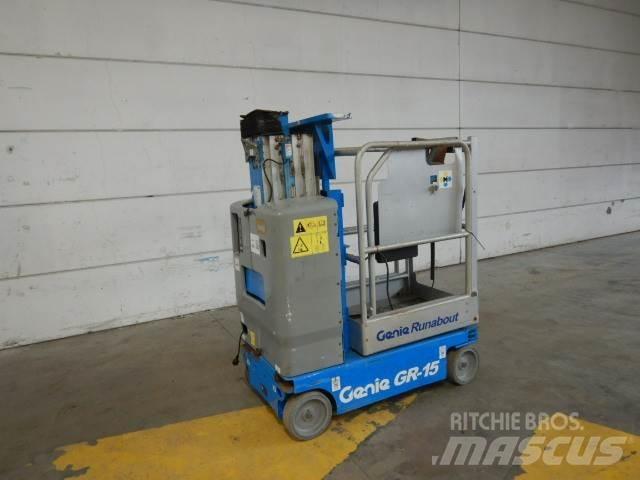 Genie GR15 Vertikalūs stiebiniai keltuvai
