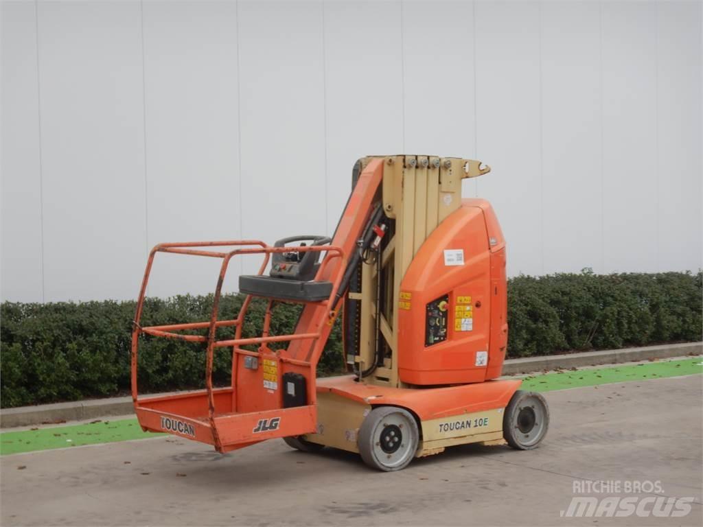 JLG Toucan 10E Vertikalūs stiebiniai keltuvai