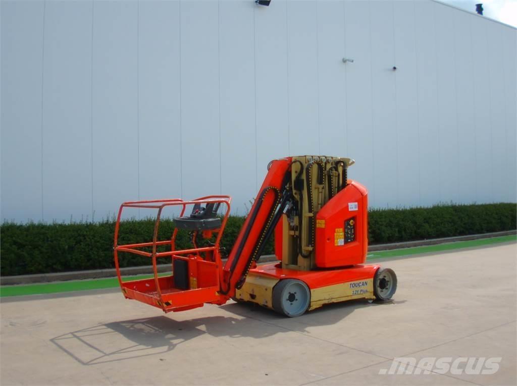 JLG Toucan 12E+ Vertikalūs stiebiniai keltuvai