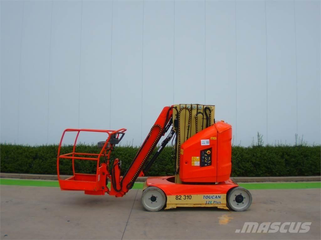 JLG Toucan 12E+ Vertikalūs stiebiniai keltuvai