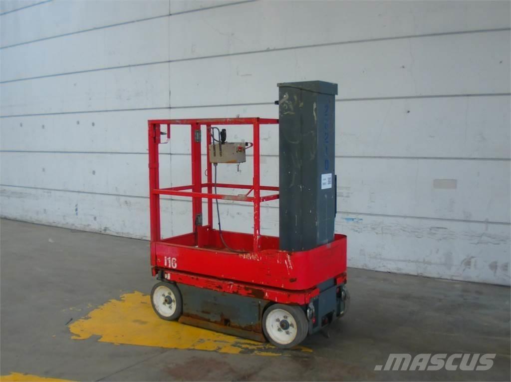 SkyJack SJ16 Vertikalūs stiebiniai keltuvai