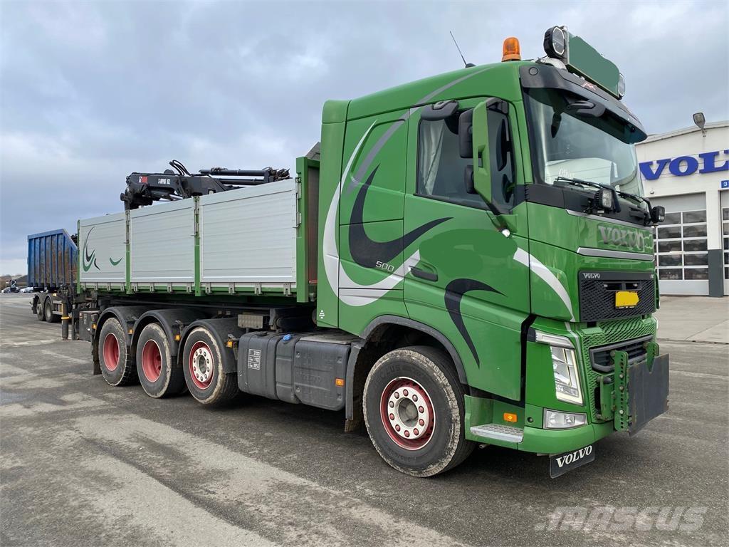 Volvo FH 8x4 Automobiliniai kranai