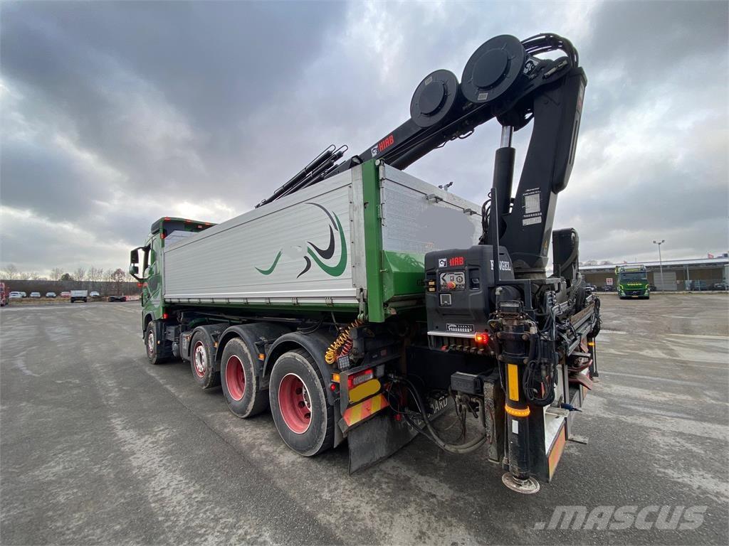 Volvo FH 8x4 Automobiliniai kranai