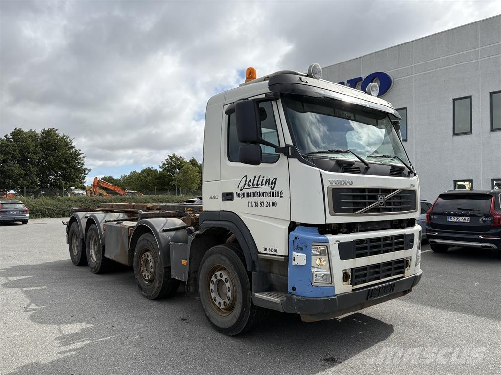 Volvo FM440 Savivarčiai su kabeliniu keltuvu