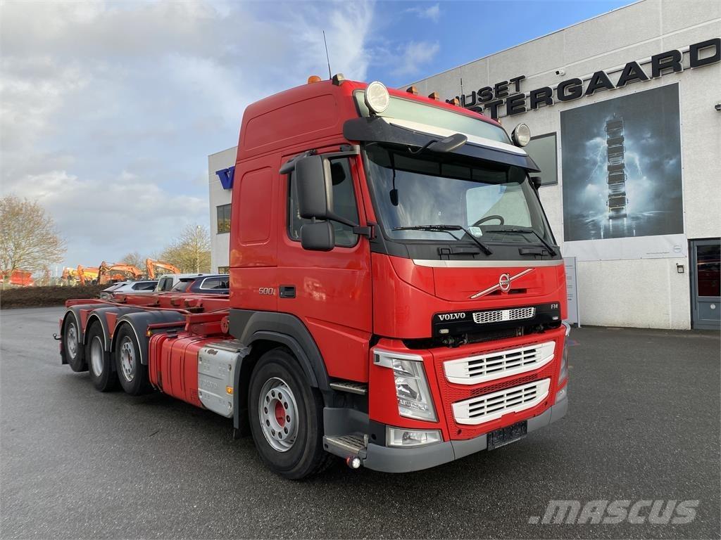 Volvo FM500 Savivarčiai su kabeliniu keltuvu