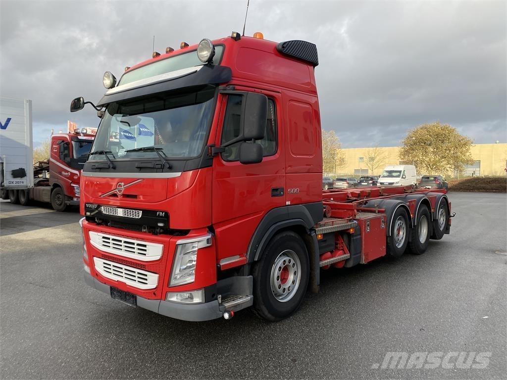 Volvo FM500 Savivarčiai su kabeliniu keltuvu