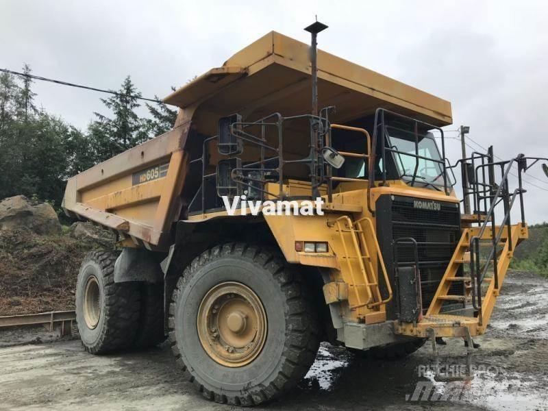 Komatsu HD605-7 Atliekų išvežimo technika