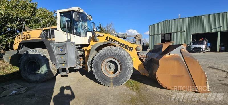 Liebherr L580 Naudoti ratiniai krautuvai