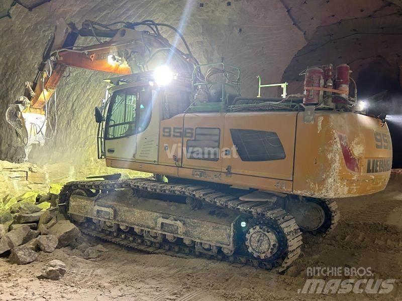 Liebherr R956 Vikšriniai ekskavatoriai
