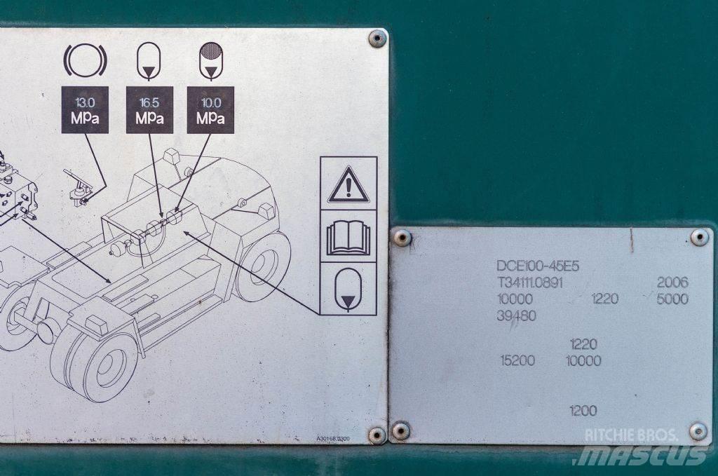 Kalmar DCE100-45E5 Naudoti konteinerių krautuvai