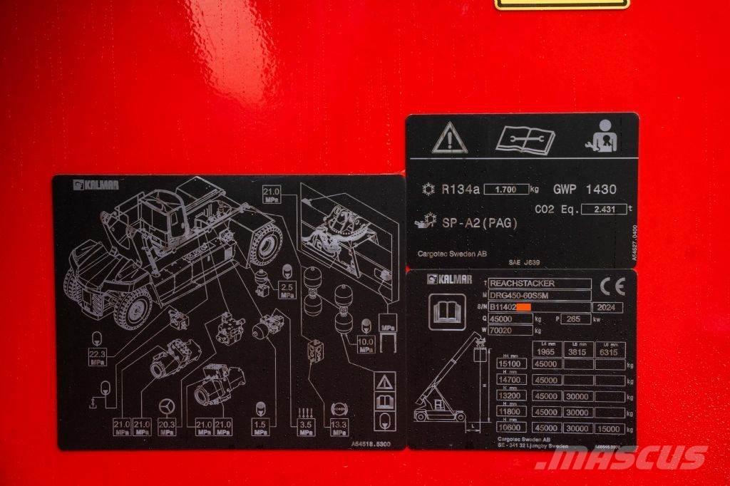 Kalmar DRG450-60S5M Konteinerių krautuvai