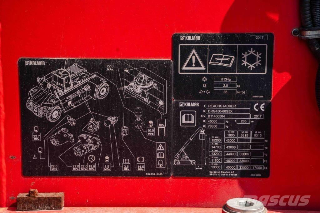 Kalmar DRG450-60S5X Konteinerių krautuvai