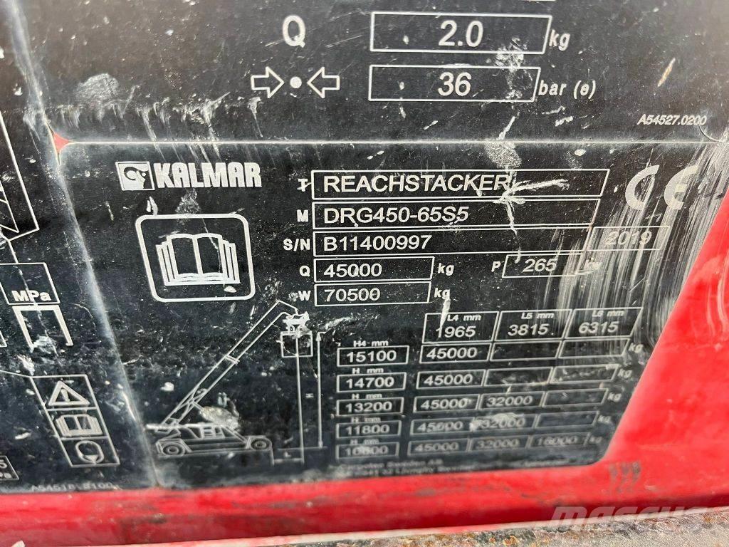 Kalmar DRG450-65S5 Konteinerių krautuvai