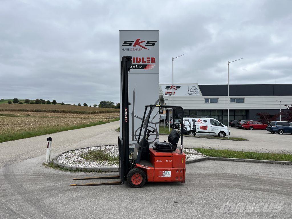 Linde E12Z-02 Elektriniai šakiniai krautuvai