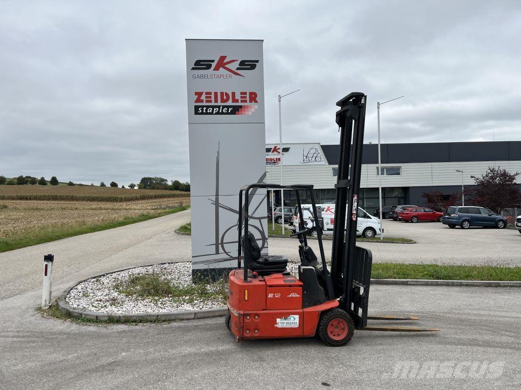 Linde E12Z-02 Elektriniai šakiniai krautuvai