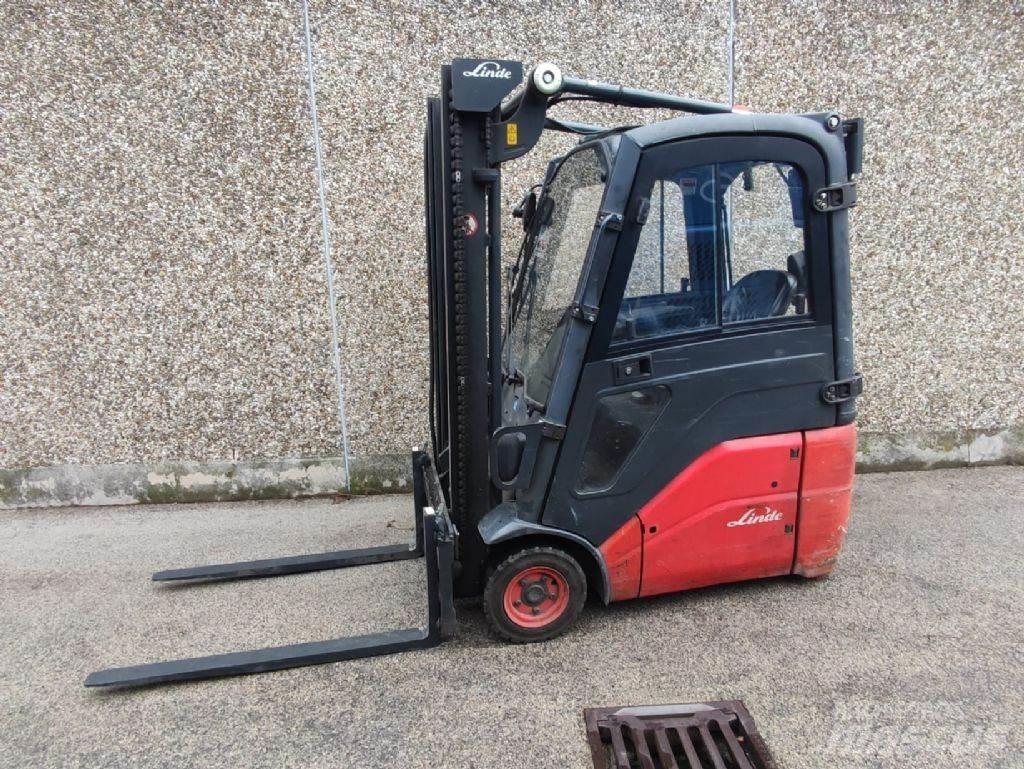 Linde E15-01 Elektriniai šakiniai krautuvai