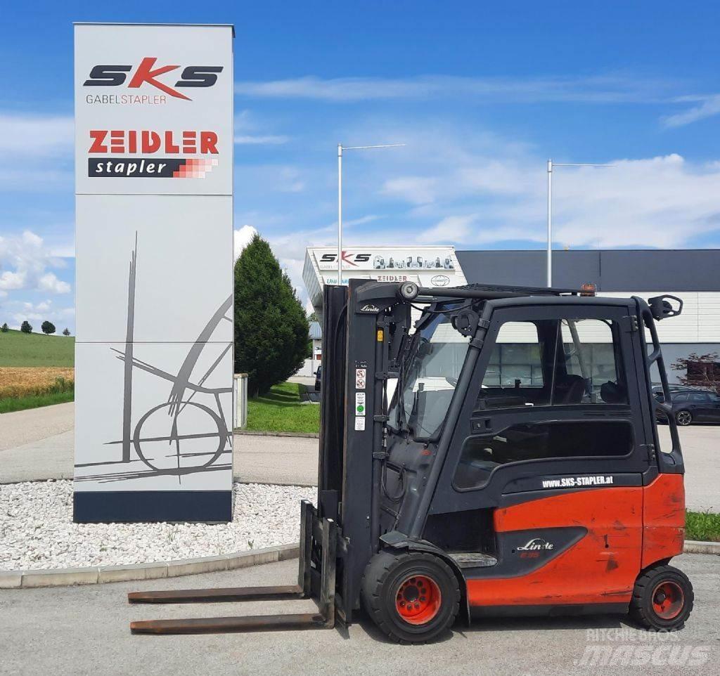 Linde E35HL-01 Elektriniai šakiniai krautuvai