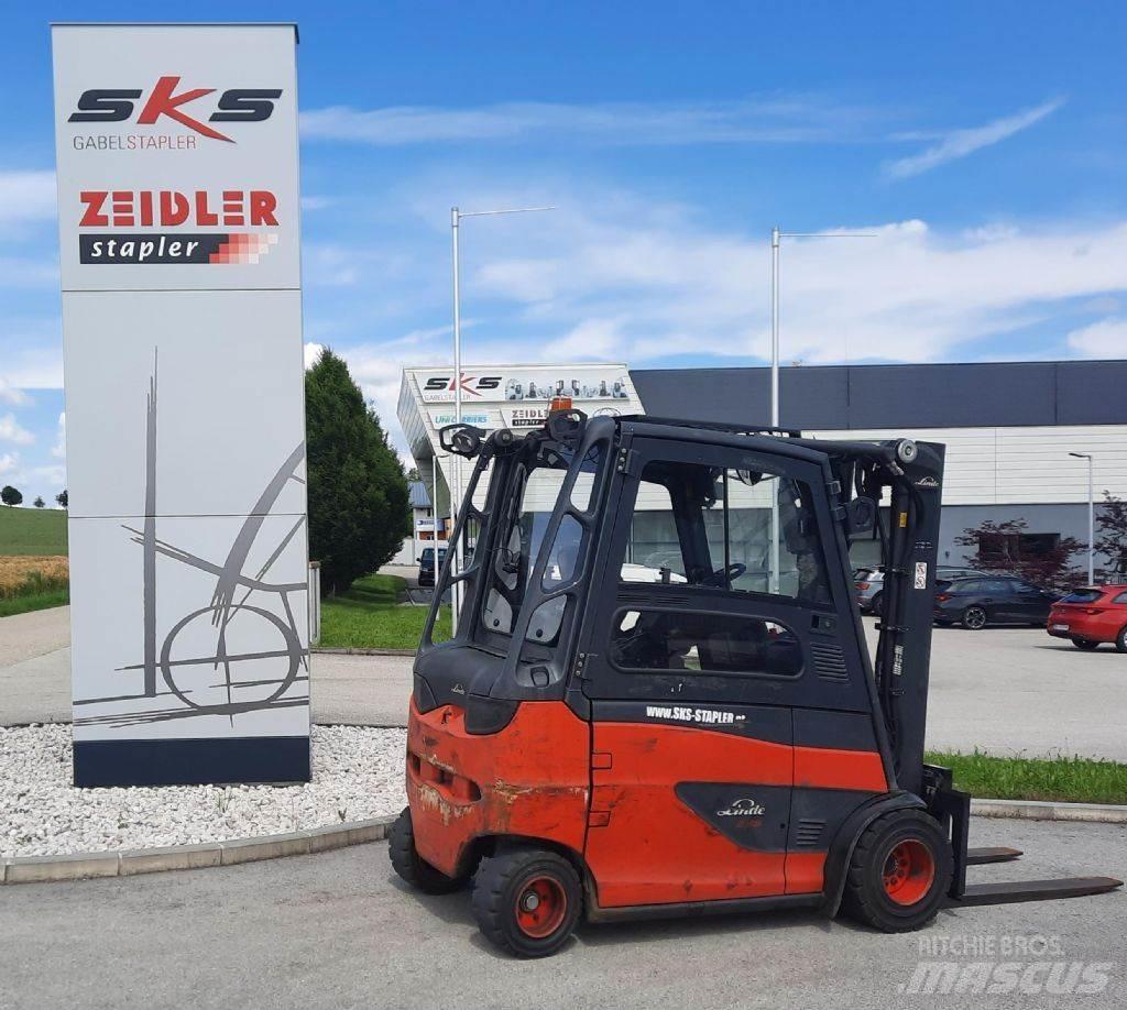 Linde E35HL-01 Elektriniai šakiniai krautuvai