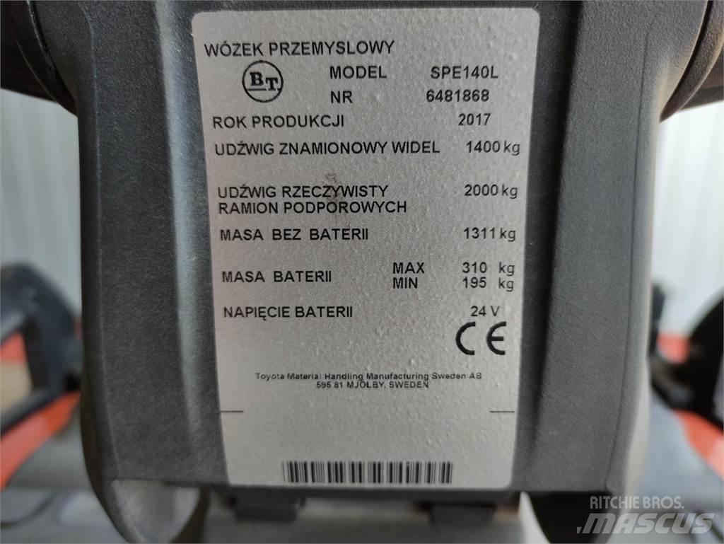 BT SPE140 L Rankiniai vėžimėliai