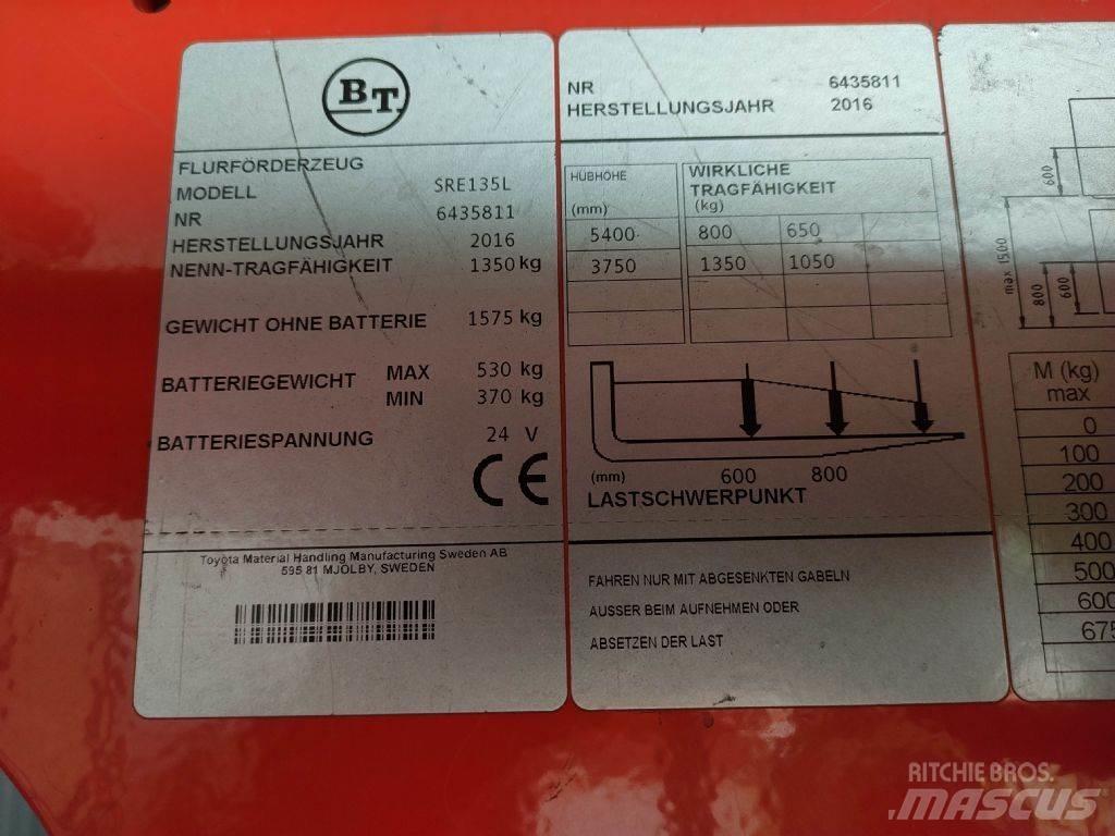 BT SRE 135L Elektriniai šakiniai krautuvai