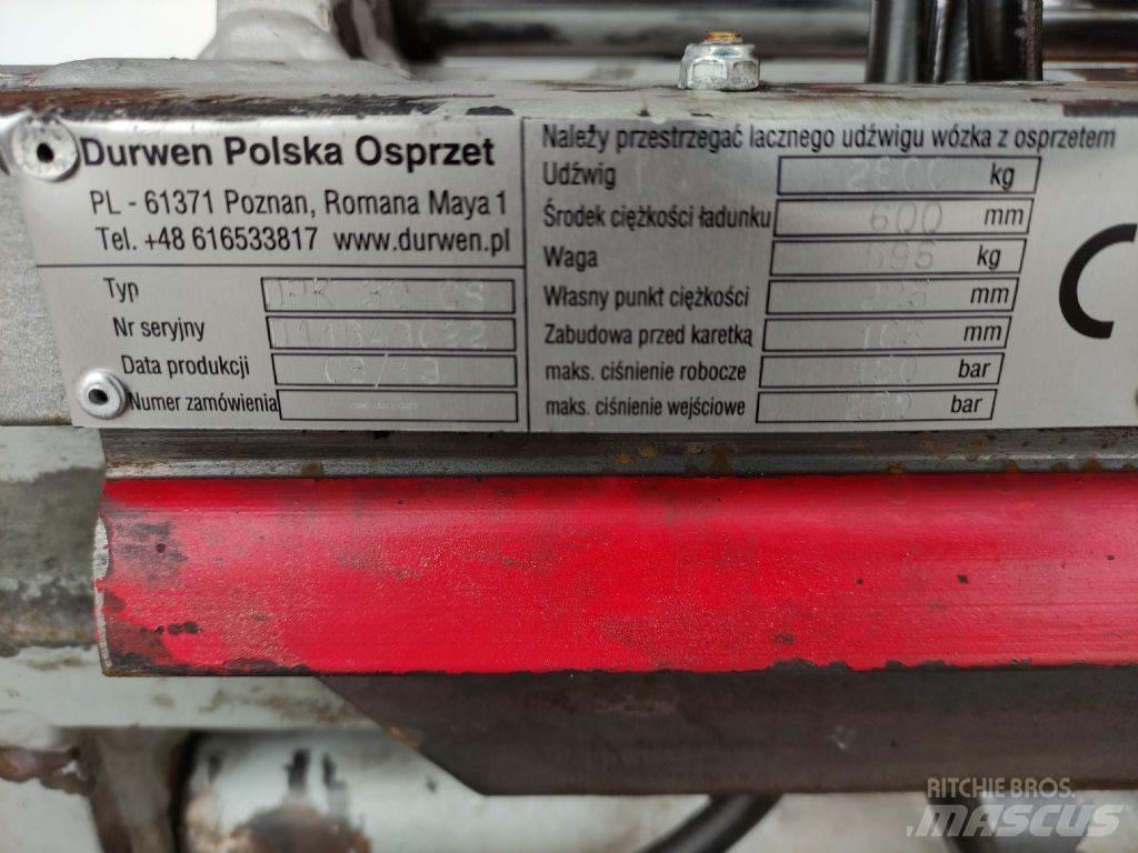 Durwen DPK30CS Krovimas/Kėlimas - Kita