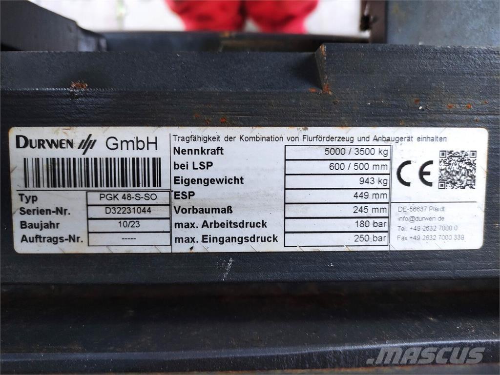 Durwen PGK48-S-SO Šakės