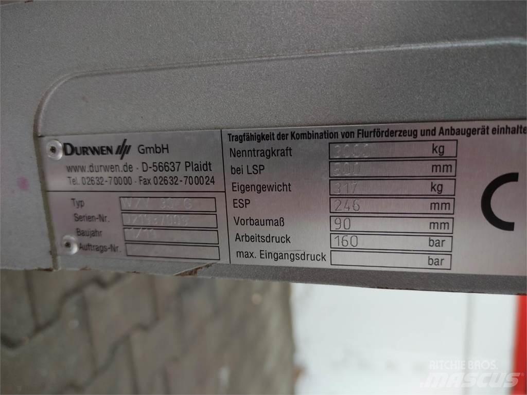 Durwen WZV 30 G Krovimas/Kėlimas - Kita