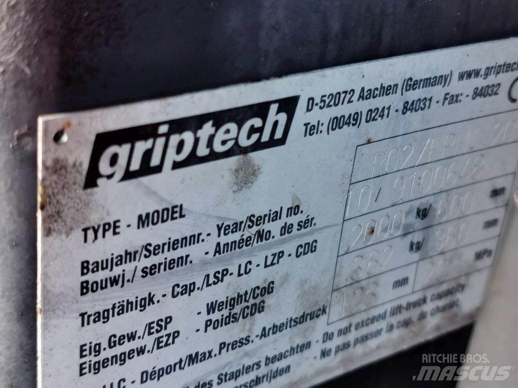 Griptech RG2/FPN20 Krovimas/Kėlimas - Kita