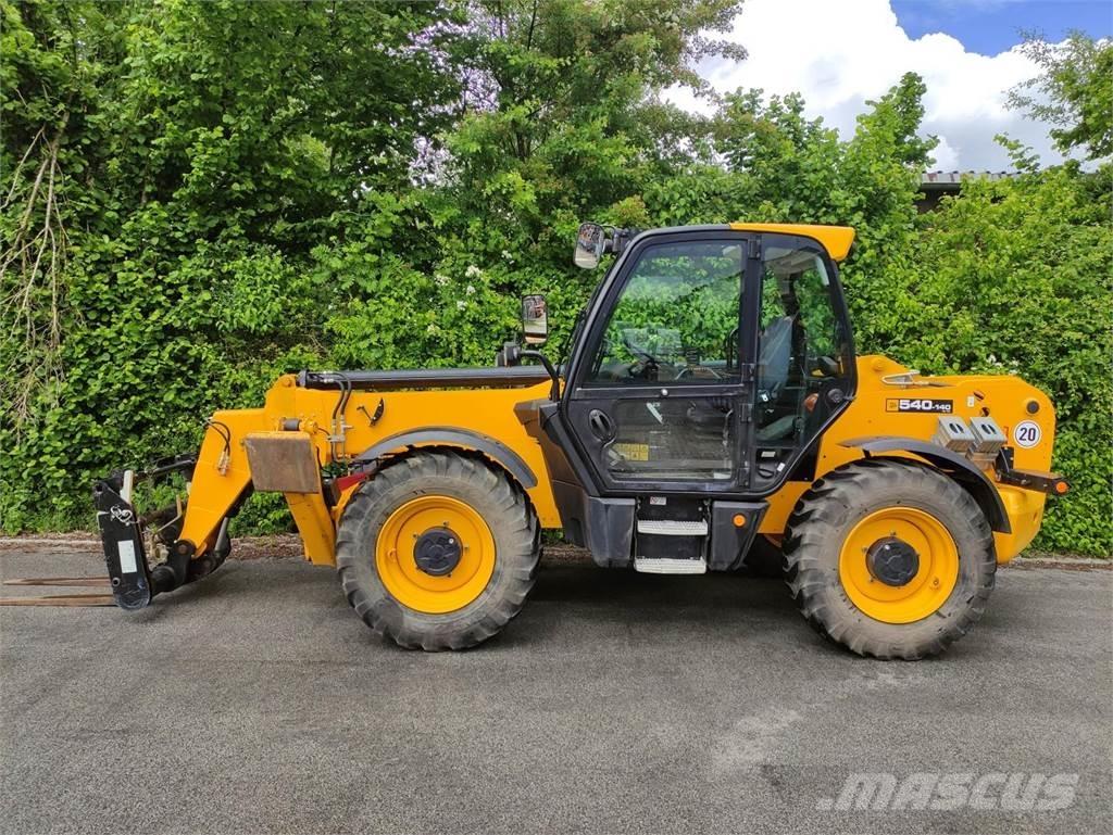 JCB 540V140 Hi Viz Teleskopiniai krautuvai