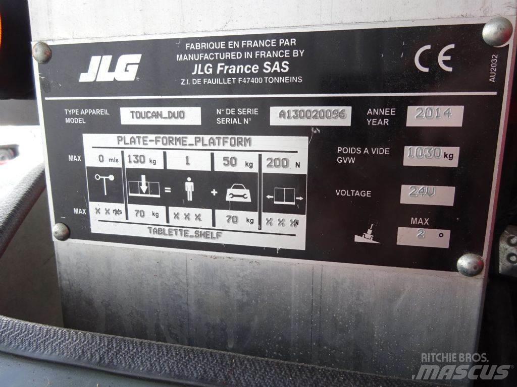 JLG Toucan duo Žirkliniai keltuvai