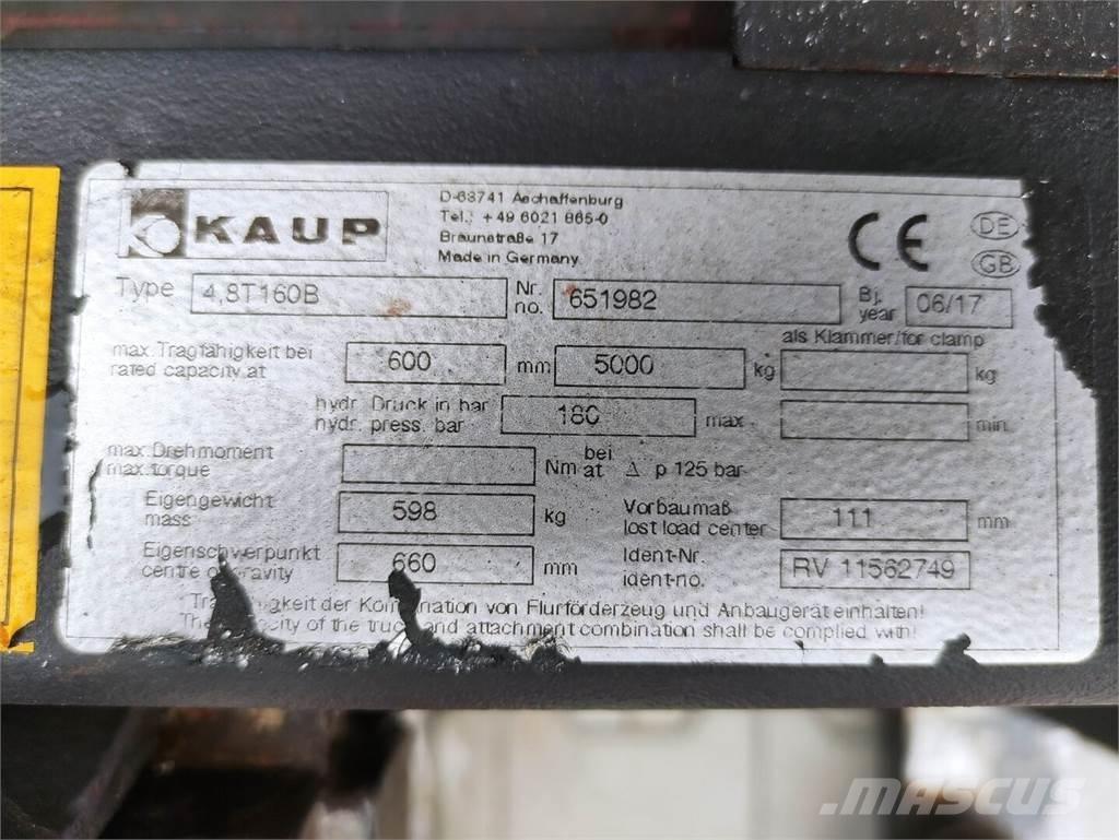 Kaup 4.8T160B Krovimas/Kėlimas - Kita