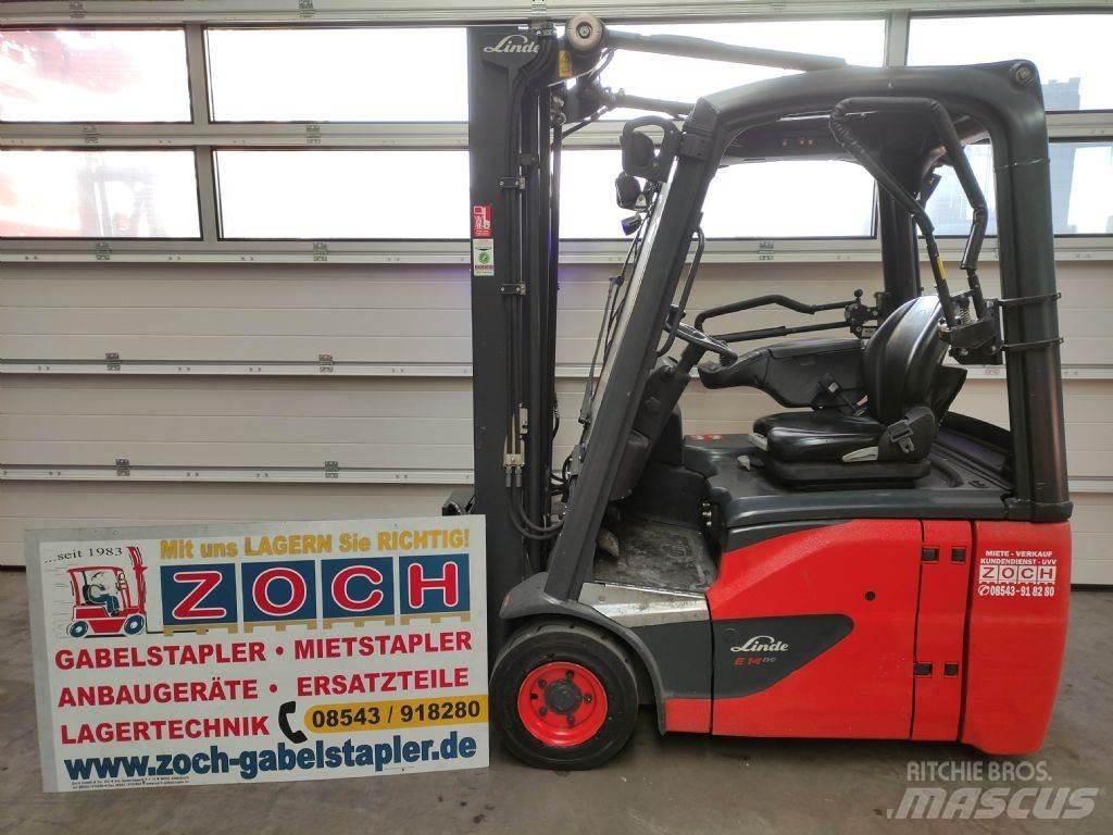 Linde E14-02-386 Elektriniai šakiniai krautuvai