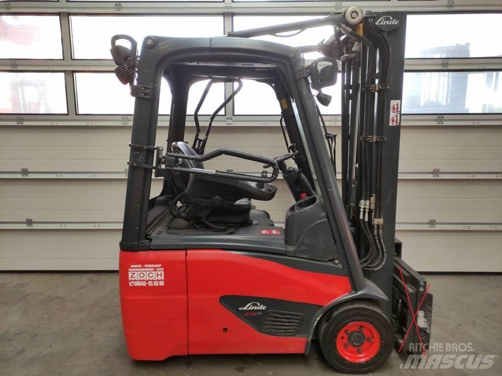 Linde E14-02-386 Elektriniai šakiniai krautuvai