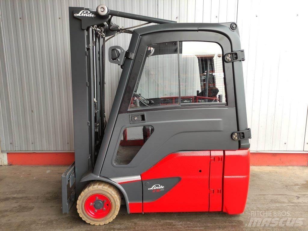 Linde E16-02-386 Elektriniai šakiniai krautuvai