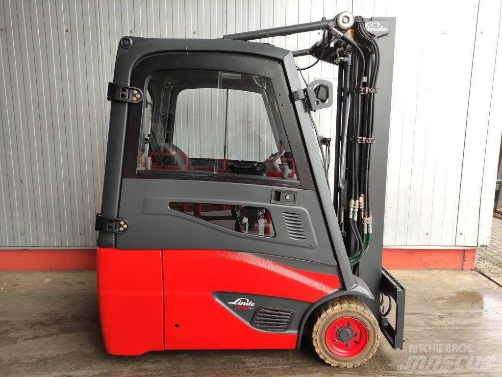 Linde E16-02-386 Elektriniai šakiniai krautuvai
