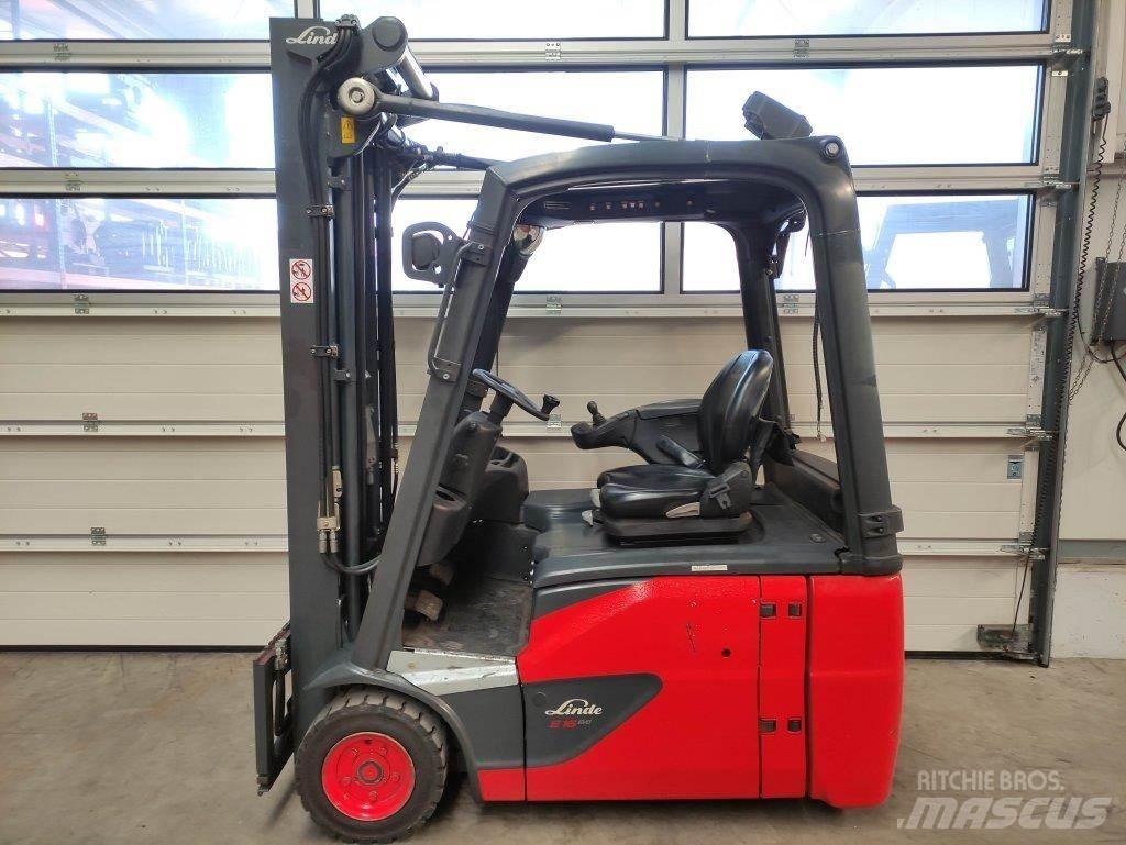 Linde E16-02-386-EVO Elektriniai šakiniai krautuvai