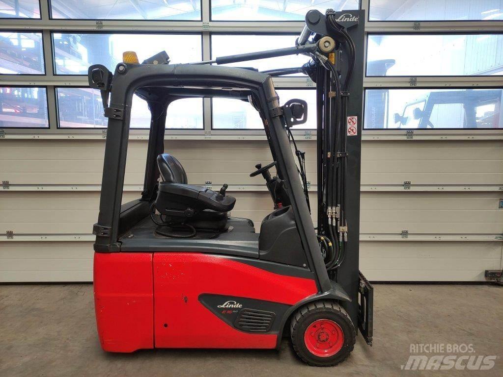 Linde E16-02-386-EVO Elektriniai šakiniai krautuvai
