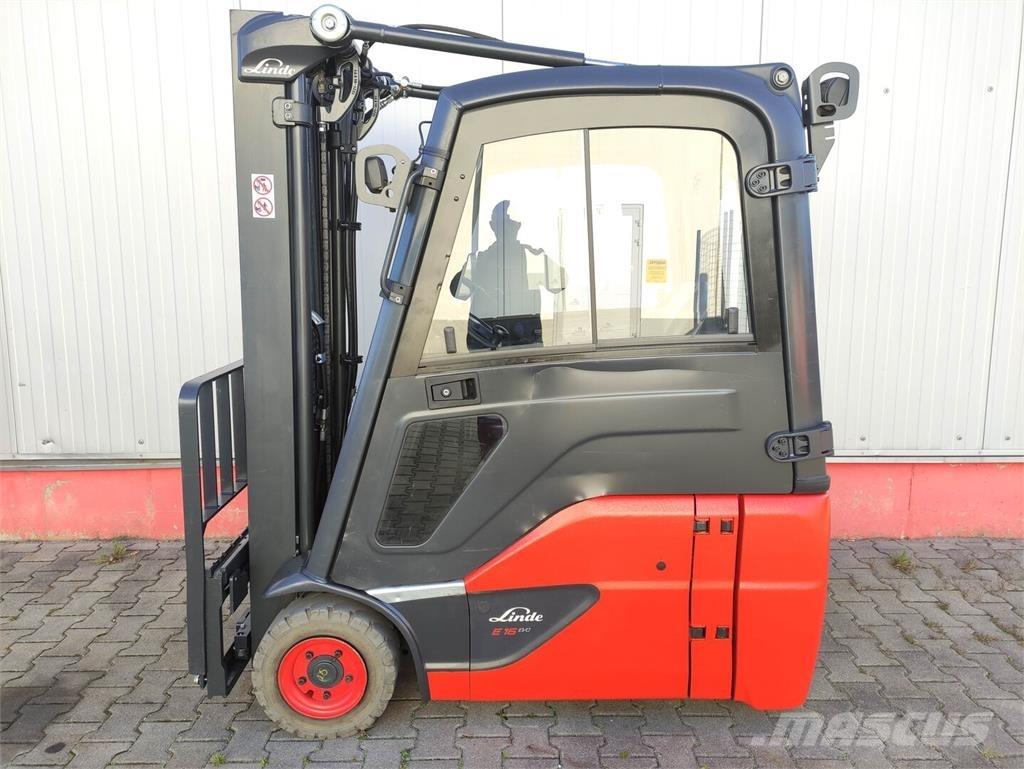 Linde E16-02-386 EVO Elektriniai šakiniai krautuvai