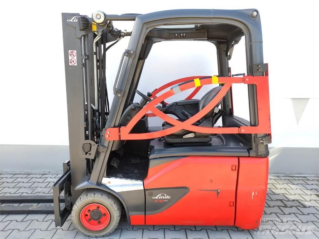 Linde E16-02-EVO-386 Elektriniai šakiniai krautuvai