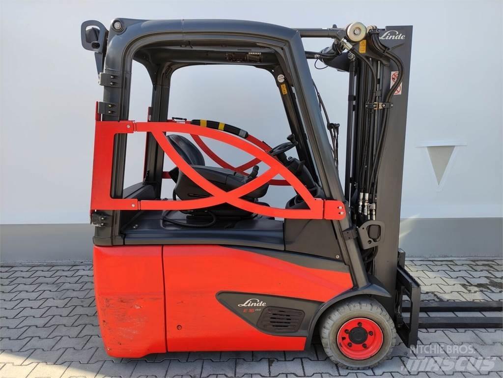 Linde E16-02-EVO-386 Elektriniai šakiniai krautuvai