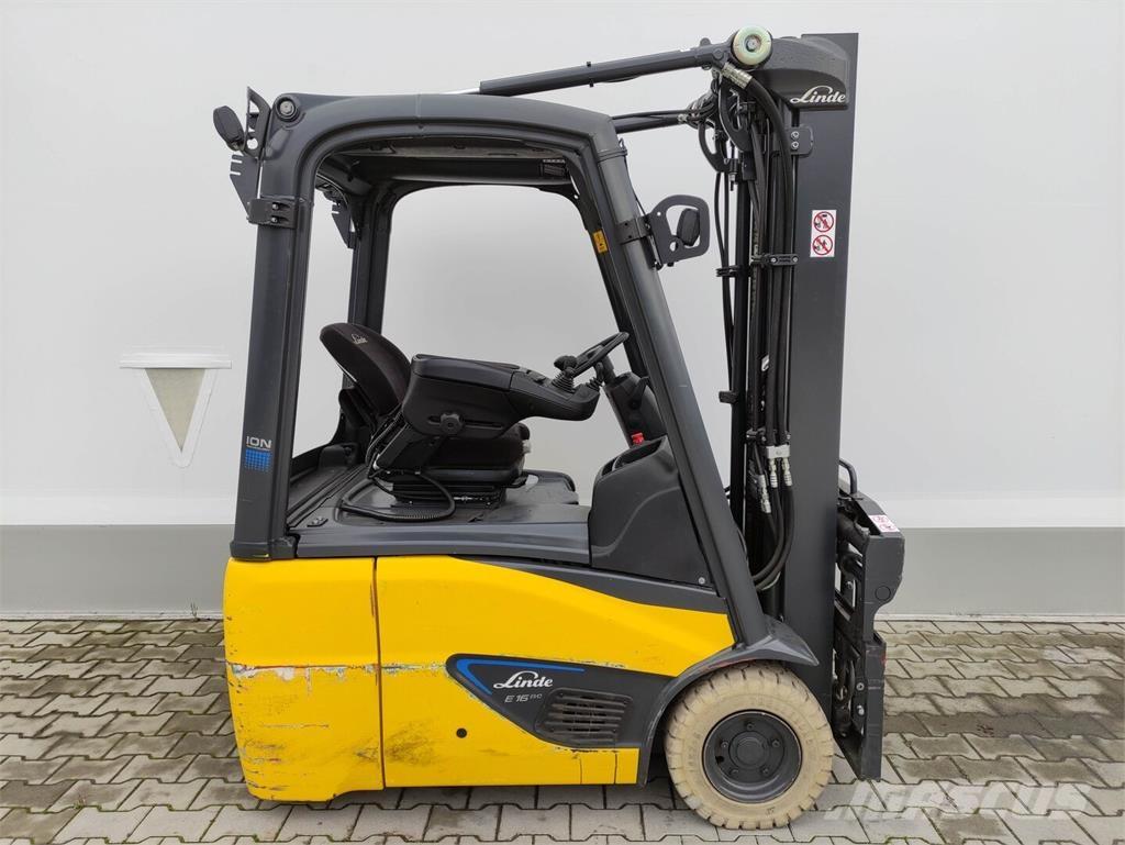Linde E16-C-02-387 EVO Elektriniai šakiniai krautuvai