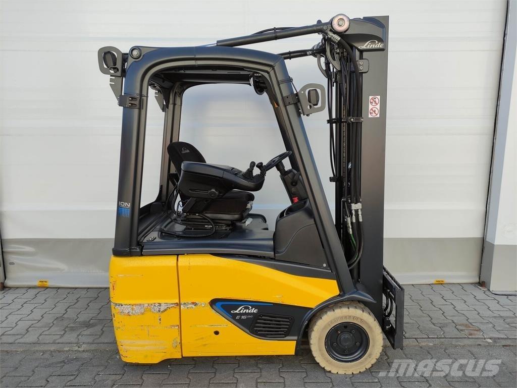Linde E16C-02-386 EVO Elektriniai šakiniai krautuvai