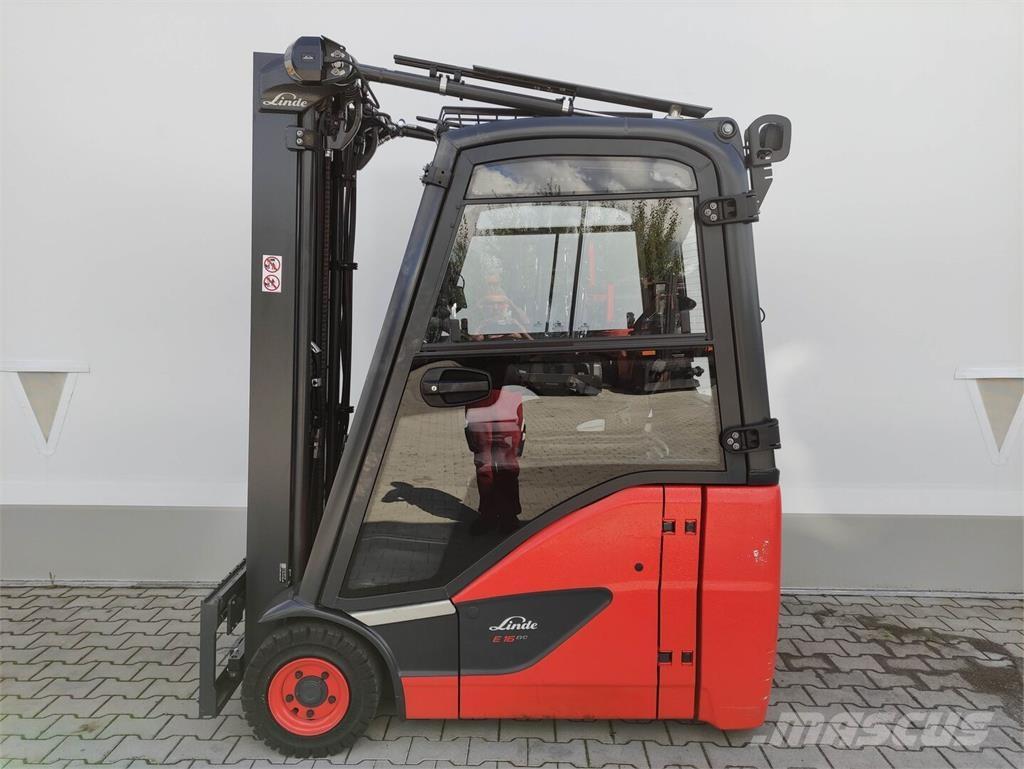 Linde E16H-02-386-EVO Elektriniai šakiniai krautuvai
